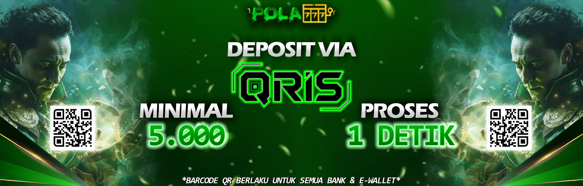 DEPOSIT VIA QRIS